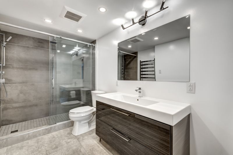 Open-Plan Bathroom Design